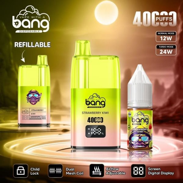 Bang 40000 Puffs | Refillable Vape - Bang King Polska Bang 40000 Puffs | Refillable Vape - Bang King Polska