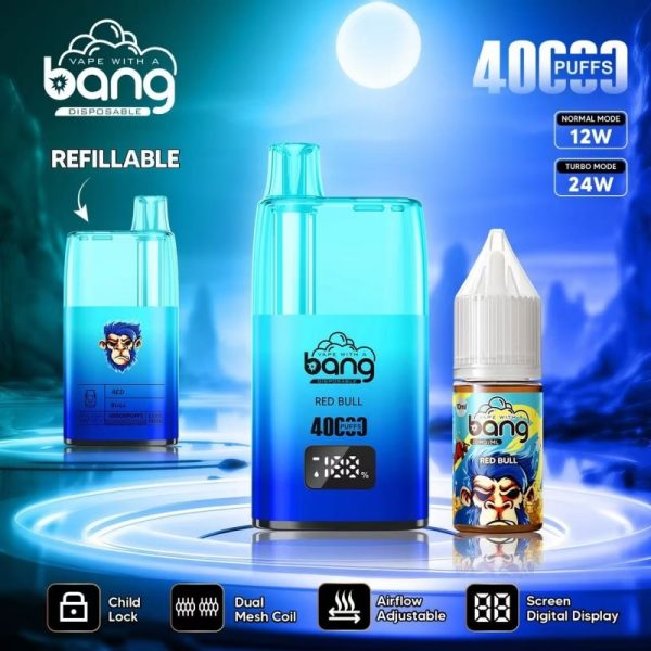 Bang 40000 Puffs | Refillable Vape - Bang King Polska Bang 40000 Puffs | Refillable Vape - Bang King Polska