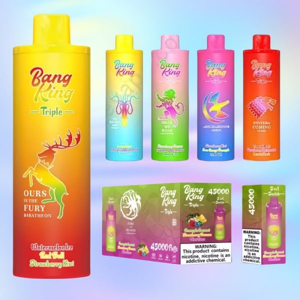 Bang King Triple 45K Puffs | 3 w 1 Vape - Bang King Polska Bang King Triple 45K Puffs | 3 w 1 Vape - Bang King Polska