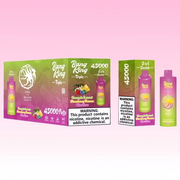 Bang King Triple 45K Puffs | 3 w 1 Vape - Bang King Polska Bang King Triple 45K Puffs | 3 w 1 Vape - Bang King Polska